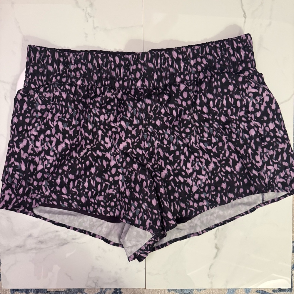 Avia Women's Athletic Shorts in Black and Pink